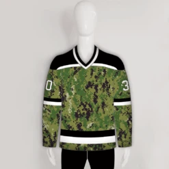 AOR-2 Digital Camouflage Custom Hockey Jerseys -YoungSpeeds Shop HJC A32 Front