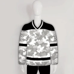 Snow Digital Camo Pattern 2 Hockey Jerseys Custom Made -YoungSpeeds Shop HJC A7 Front