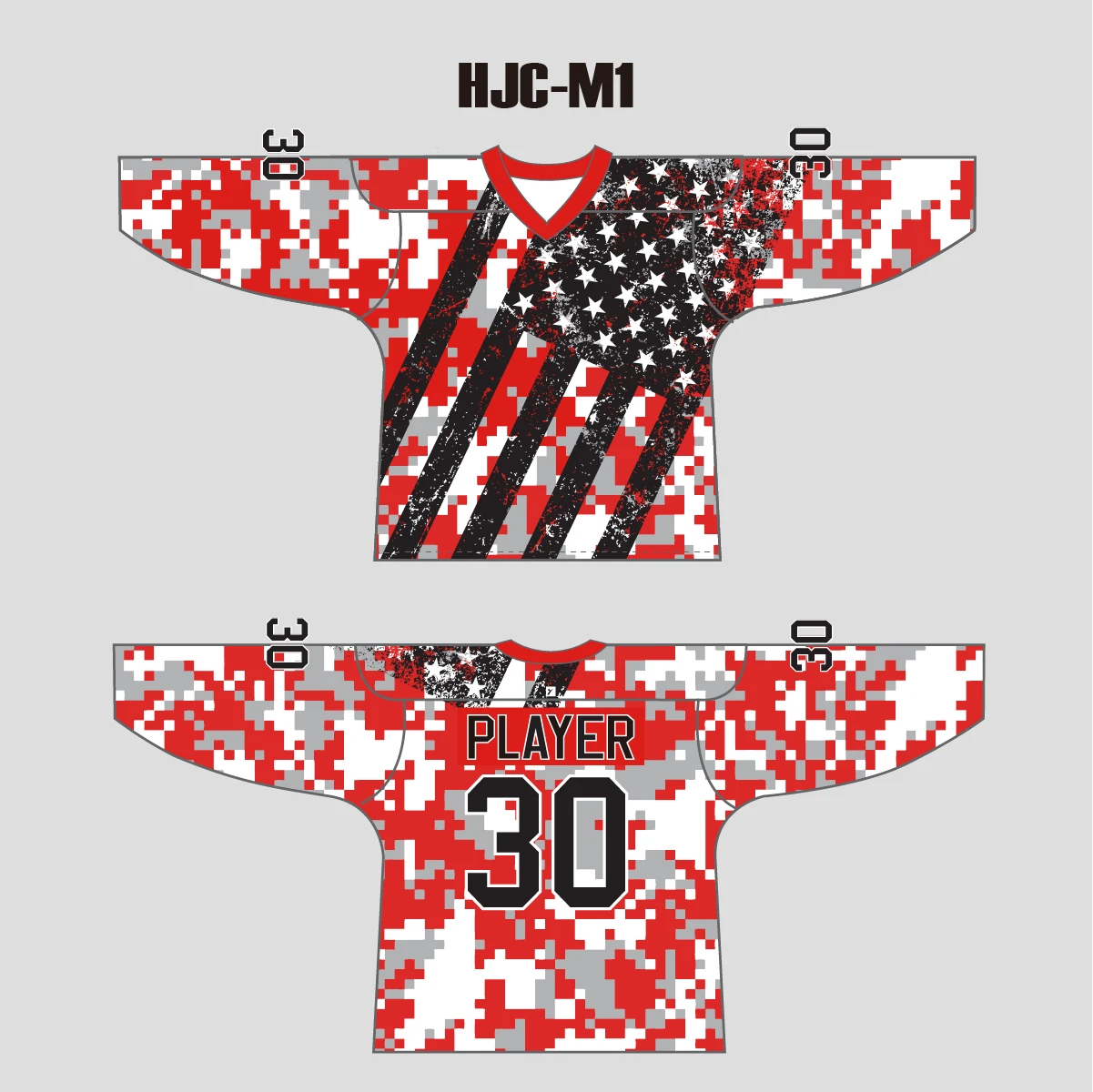 Military Pride Digital Camo Hockey Jerseys Custom Made 3 Military Pride Digital Camo Hockey Jerseys Custom Made - Image 3
