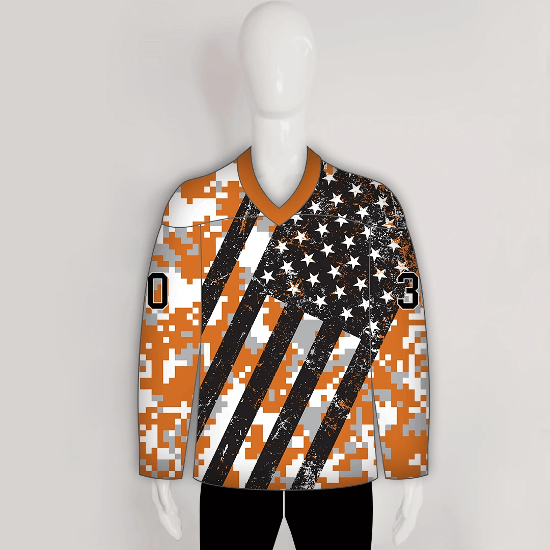 Military Pride Digital Camo Hockey Jerseys Custom Made 6 Military Pride Digital Camo Hockey Jerseys Custom Made - Image 6
