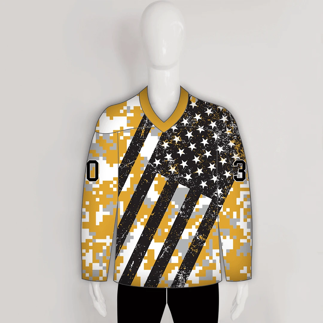 Military Pride Digital Camo Hockey Jerseys Custom Made 4 Military Pride Digital Camo Hockey Jerseys Custom Made - Image 4