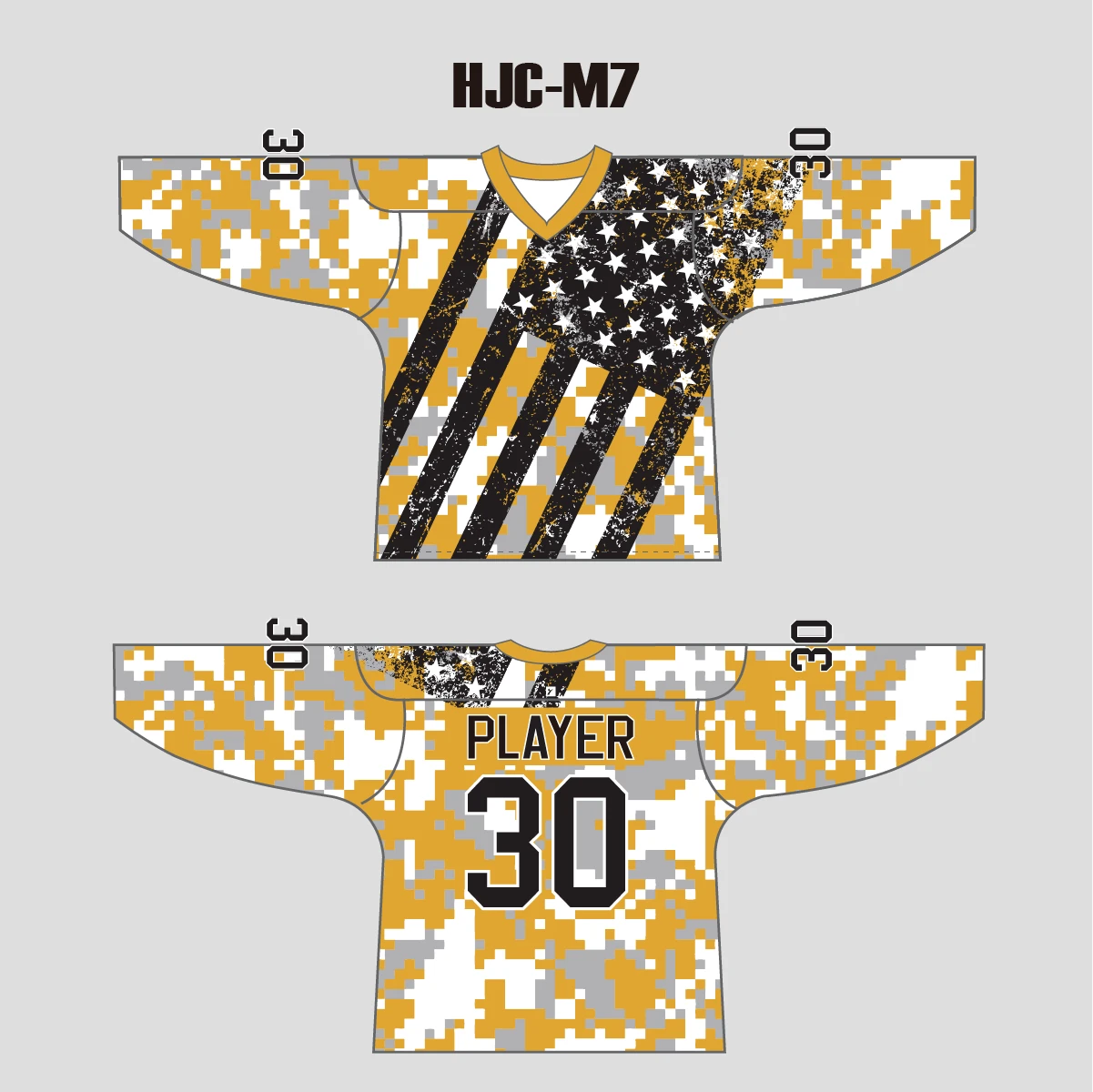Military Pride Digital Camo Hockey Jerseys Custom Made 5 Military Pride Digital Camo Hockey Jerseys Custom Made - Image 5