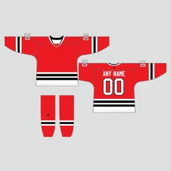 Z2 Sublimated Custom Team Hockey Jerseys Socks