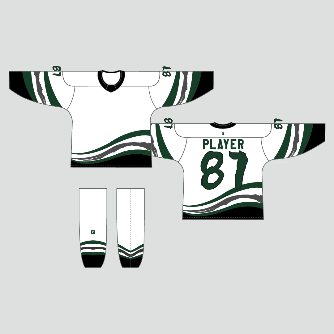 Z92 Sublimated Custom Team Hockey Jerseys Socks 1 Z92 Sublimated Custom Team Hockey Jerseys Socks