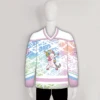 HJL1 Sparkle Dabbing Unicorn Custom Hockey Jerseys