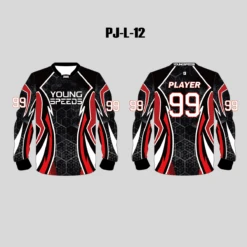 PJL12 Hexagon Sublimated Custom Paintball Jerseys -YoungSpeeds Shop PJ L 12