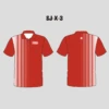 X3 Red Sublimated Custom Polo Shirts For Business And Team