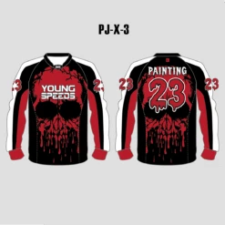 PJX3 Dripping Skull Custom Black And Red Paintball Jerseys 9 PJX3 Dripping Skull Custom Black And Red Paintball Jerseys -YoungSpeeds Shop X3 6aa0189c a244 4e6c bcb8 bb5879ef508f