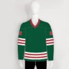 YS23 Green Red White Custom Blank Hockey Jerseys Wholesale