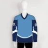 YS34 Blue/Navy/White Sublimated Custom Ice Roller Hockey Jerseys