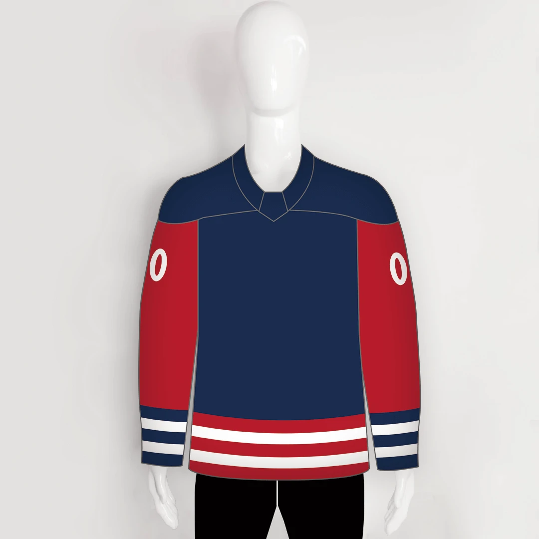 YS40 Navy/Red/White Custom Ice Roller Blank Hockey Jerseys 1 YS40 Navy/Red/White Custom Ice Roller Blank Hockey Jerseys