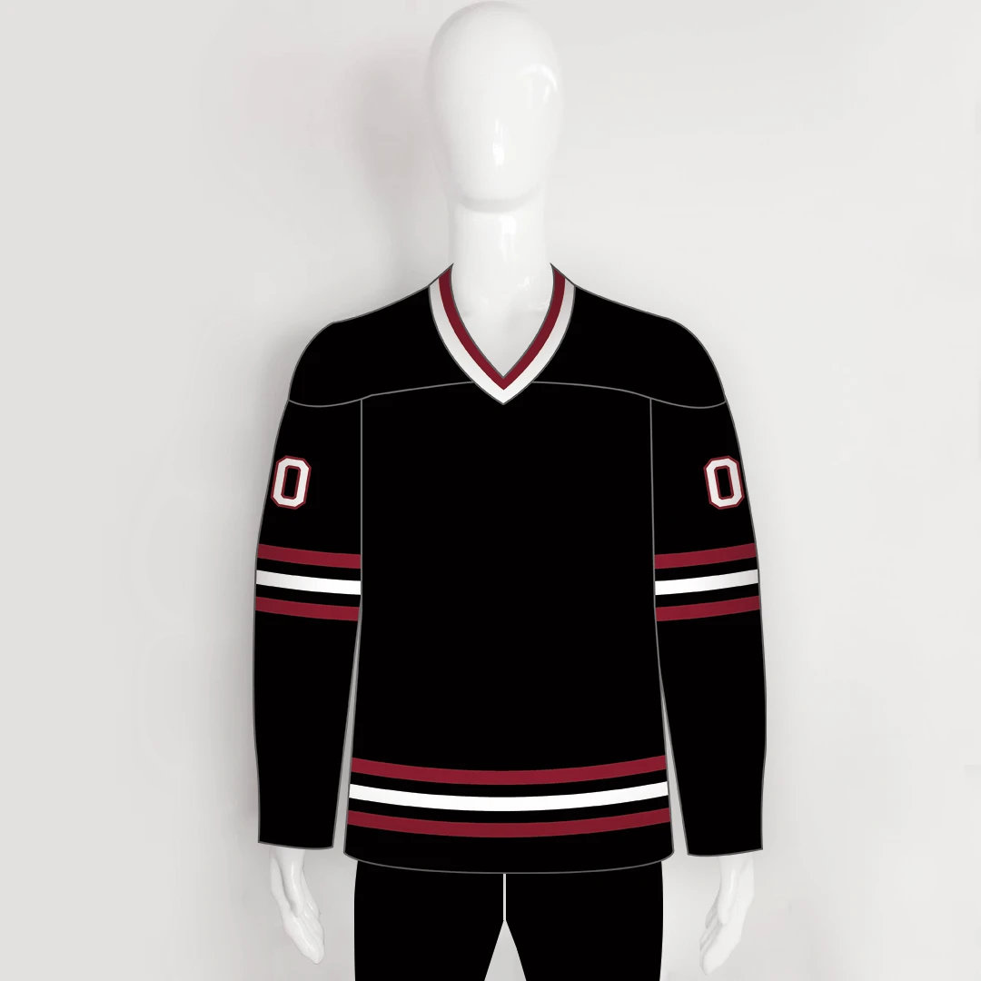 YS72 Black/Red/White Custom Ice Roller Blank Hockey Jerseys 1 YS72 Black/Red/White Custom Ice Roller Blank Hockey Jerseys