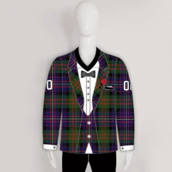 HJZ119 Scottish Tartan Tuxedo Sublimated Custom Hockey Goalie Jerseys
