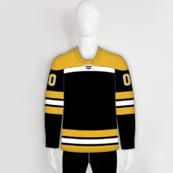 HJZ156 Boston Bruins 1971 Blank Retro Custom Hockey Jerseys