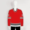 HJZ157 2008 Chicago Blackhawks Red Blank Custom Hockey Jerseys