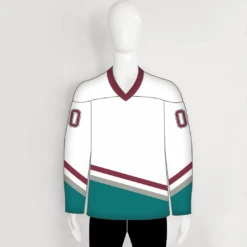 HJZ159 1999 Anaheim Mighty Ducks Throwback Blank Custom Hockey Jerseys