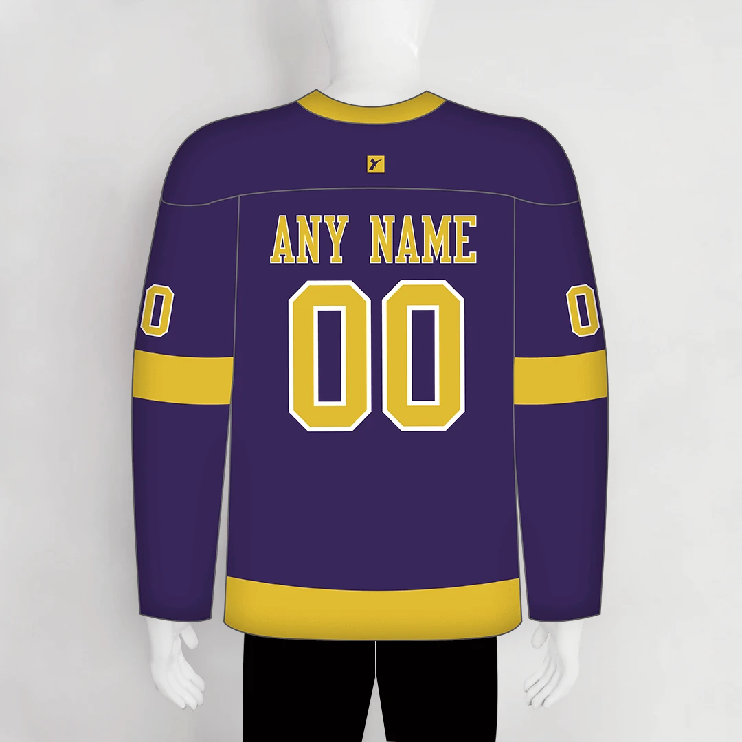 HJZ163 LA Kings 1970 Throwback Away Custom Hockey Jerseys 2 HJZ163 LA Kings 1970 Throwback Away Custom Hockey Jerseys - Image 2