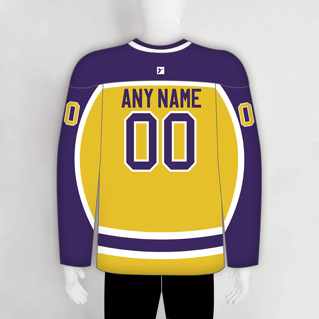 HJZ164 1985 Los Angeles Kings Blank Custom Vintage Hockey Jerseys 2 HJZ164 1985 Los Angeles Kings Blank Custom Vintage Hockey Jerseys - Image 2