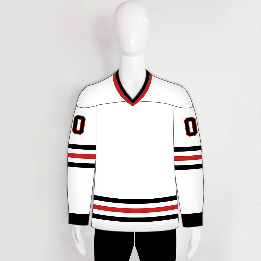 HJZ169 1983 Chicago Blackhawks Retro Custom Blank White Hockey Jerseys 1 HJZ169 1983 Chicago Blackhawks Retro Custom Blank White Hockey Jerseys