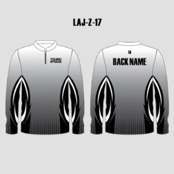 LAJZ17 Gray Arrows Custom Adult Youth Long Sleeve Archery Jerseys -YoungSpeeds Shop Z17