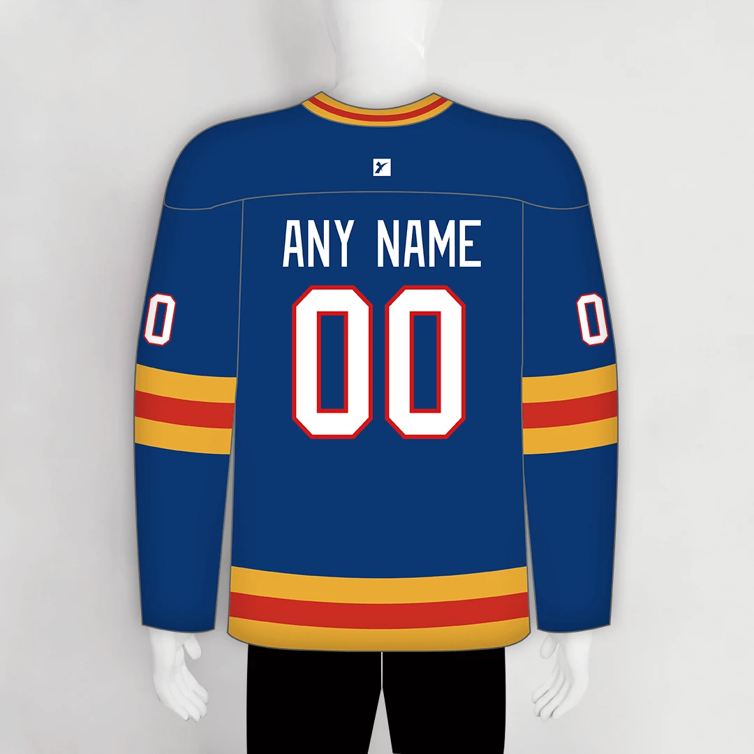 HJZ170 1978 NHL Colorado Rockies Blank Custom Hockey Jerseys 2 HJZ170 1978 NHL Colorado Rockies Blank Custom Hockey Jerseys - Image 2