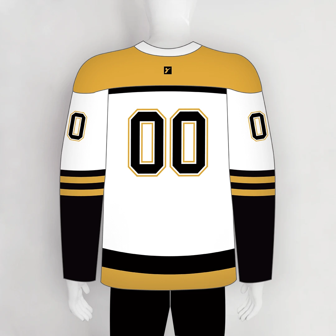 HJZ181 Boston Bruins 1966 Away Custom Blank Hockey Jerseys 2 HJZ181 Boston Bruins 1966 Away Custom Blank Hockey Jerseys - Image 2