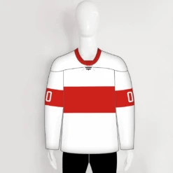 HJZ188 1920 Detroit Red Wings Custom Blank Hockey Jerseys