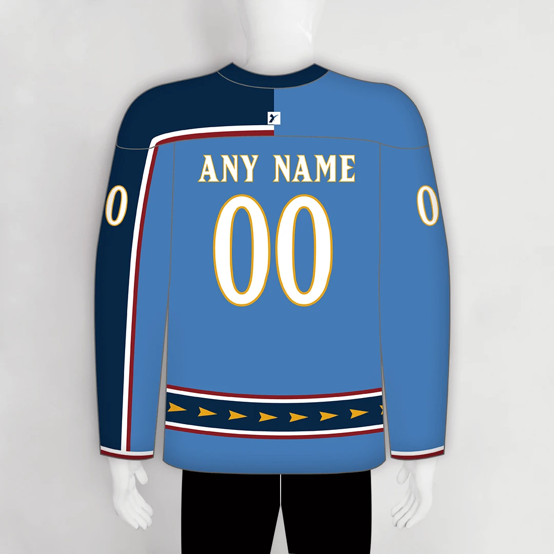 HJZ203 Atlanta Thrashers 2003 Blank Custom Hockey Uniforms 2 HJZ203 Atlanta Thrashers 2003 Blank Custom Hockey Uniforms - Image 2