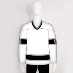 HJZ208 Los Angeles Kings 1993 Home Custom Sublimated Blank Hockey Uniforms