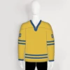 HJZ228 2002 Team Sweden Custom Sublimated Blank Hockey Uniforms