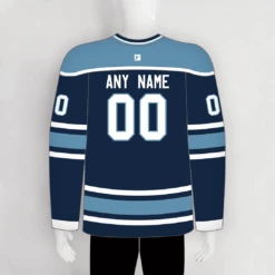 HJZ229 Maine Black Bears 2004 Blank Custom Sublimated Hockey Jerseys -YoungSpeeds Shop Z229 back