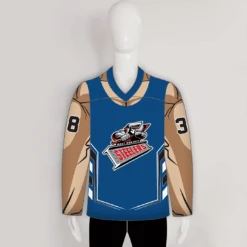 HJZ244 Muscle Man Sublimated Custom Hockey Jerseys