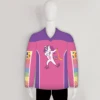 HJZ27 Dabbing Unicorn Sublimated Custom Hockey Jerseys