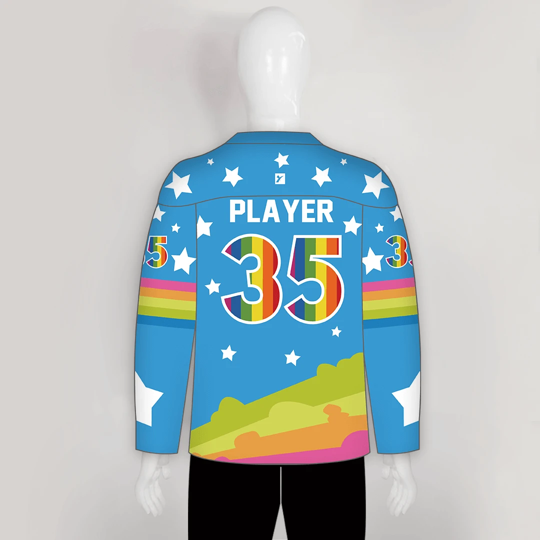 HJZ28 Hilarious Unicorn Custom Sublimated Hockey Jerseys 2 HJZ28 Hilarious Unicorn Custom Sublimated Hockey Jerseys - Image 2