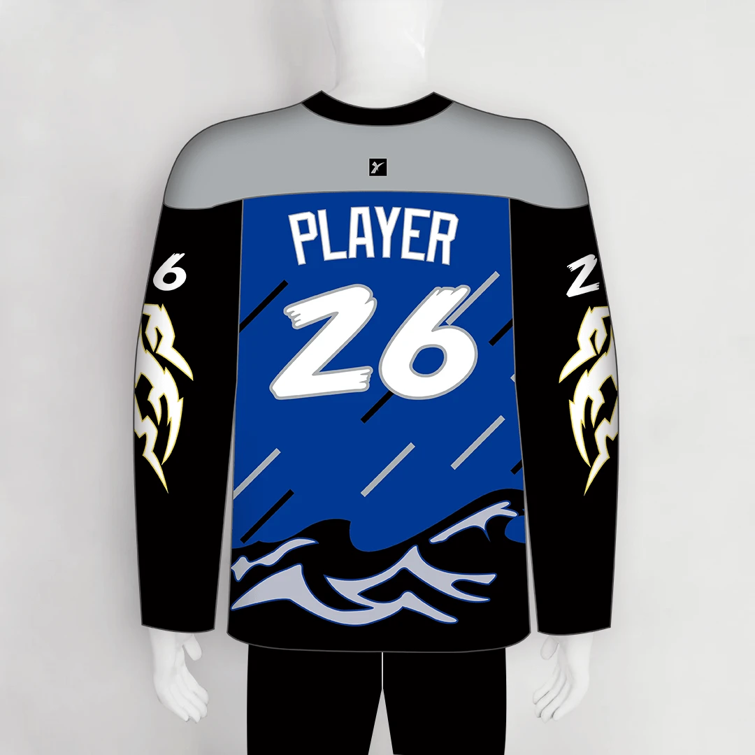 HJZ320 Tampa Bay Lightning Blank Custom Hockey Jerseys 2 HJZ320 Tampa Bay Lightning Blank Custom Hockey Jerseys - Image 2