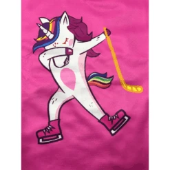 HJZ27 Dabbing Unicorn Sublimated Custom Hockey Jerseys -YoungSpeeds Shop aa
