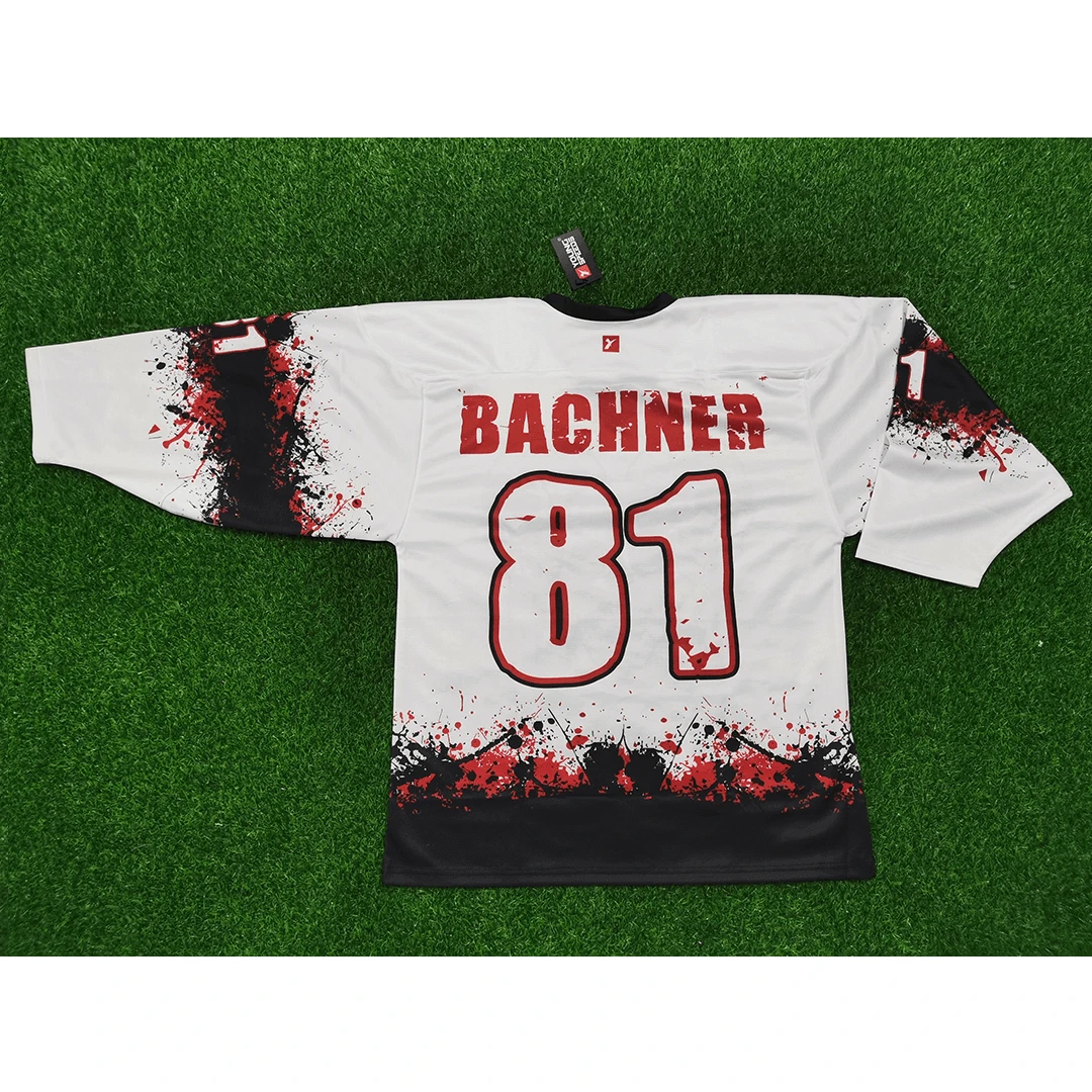 HJZ287 Three Headed Skull Sublimated Custom Cool Hockey Jerseys 5 HJZ287 Three Headed Skull Sublimated Custom Cool Hockey Jerseys - Image 5