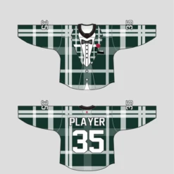 HJQ1 Fancy Green Tuxedo Sublimated Custom Hockey Jerseys -YoungSpeeds Shop d8c2c8732b1fda641b43ef9ffebe35f