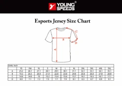 EJZ6 Sublimated Custom Esports Team Gaming Jerseys -YoungSpeeds Shop esportsjersey