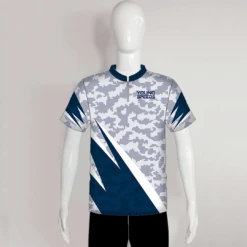 AJX2 Gray Digital Camo Custom Archery Shooting Jerseys