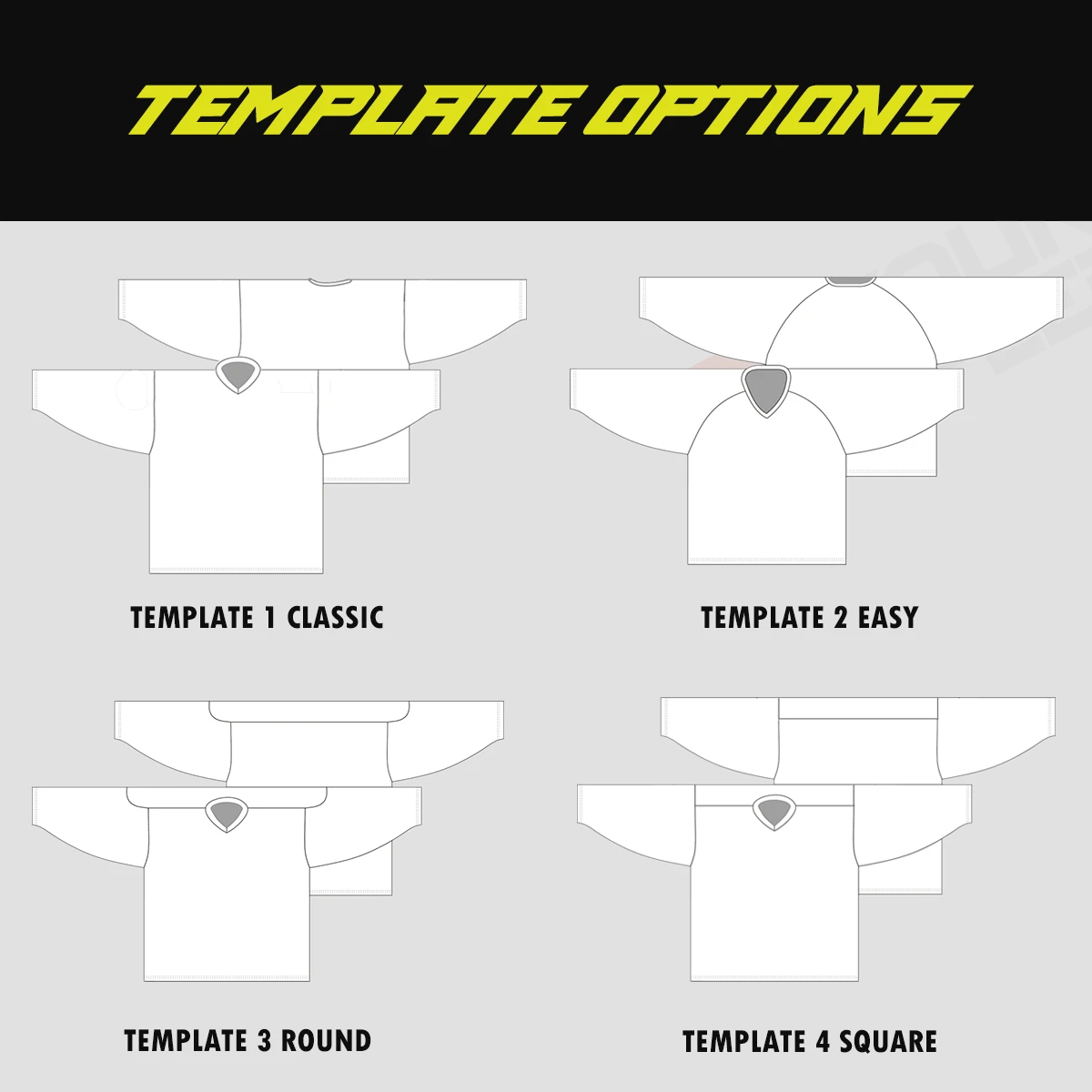 Sublimated Custom Reversible Hockey Team Jerseys - Design Your Own 1 Sublimated Custom Reversible Hockey Team Jerseys - Design Your Own