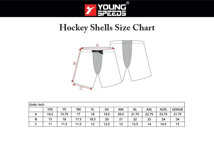 X4 Black Red And White Sublimated Custom Hockey Pant Shells 3 X4 Black Red And White Sublimated Custom Hockey Pant Shells - Image 3