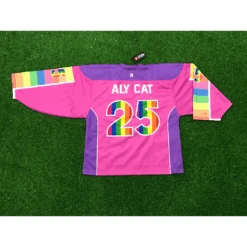 HJZ27 Dabbing Unicorn Sublimated Custom Hockey Jerseys -YoungSpeeds Shop ss