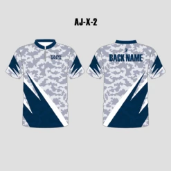 AJX2 Gray Digital Camo Custom Archery Shooting Jerseys -YoungSpeeds Shop x2